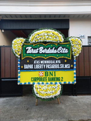 Papan Bunga Duka di Palangkaraya